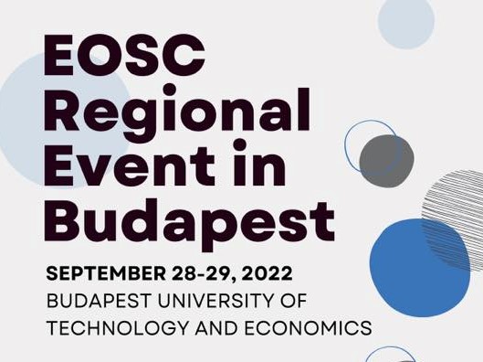 The poster of the EOSC conference