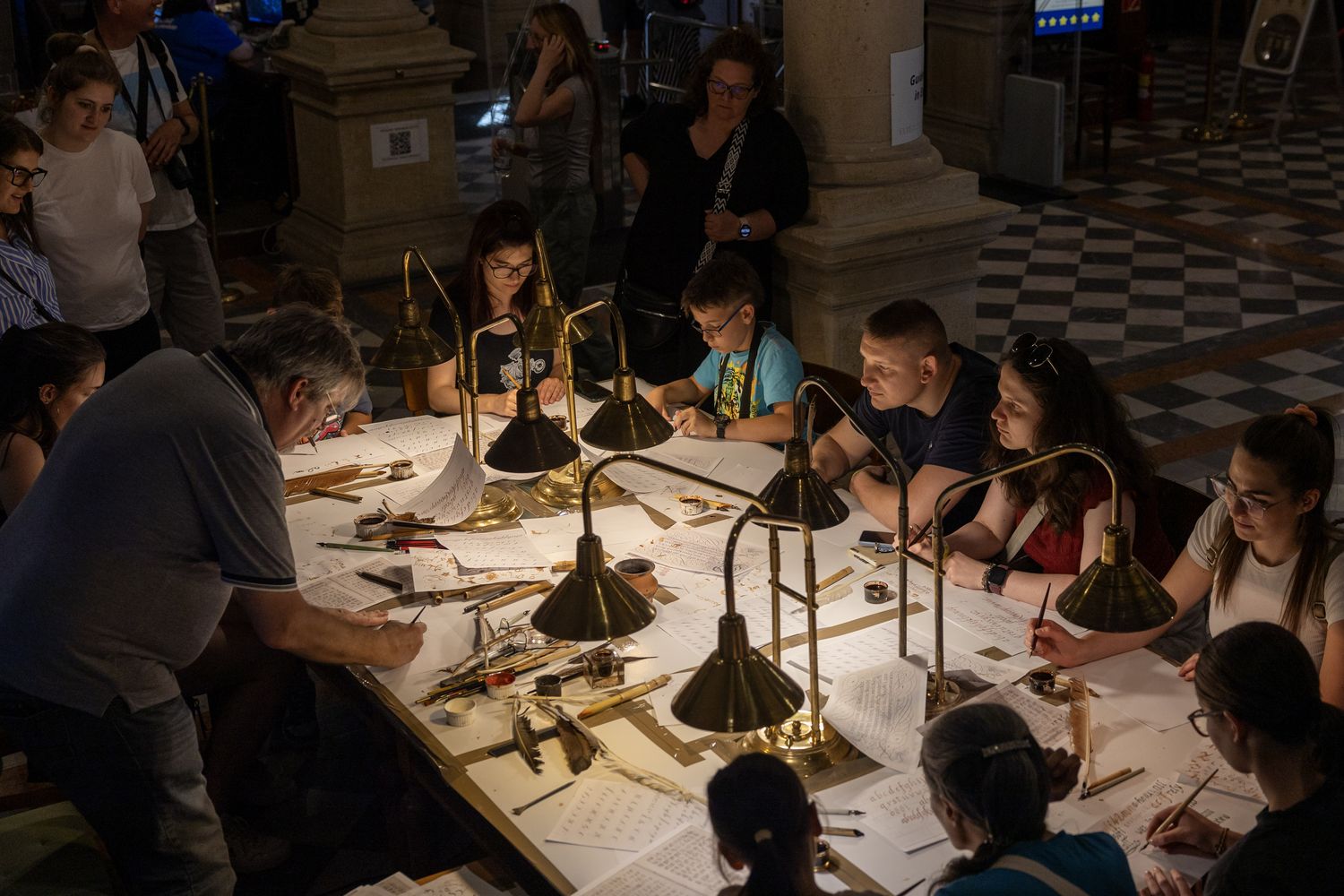 Calligraphy workshop