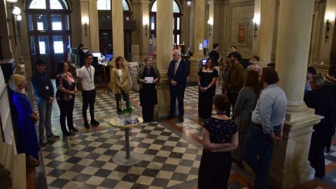 Official launch of the University Library's audioguide service 