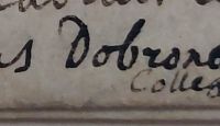 György Dobronoki's signature